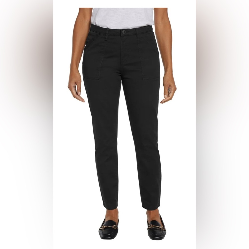 Banana Republic Ladies' High Rise Twill Pant Size 14 Black New